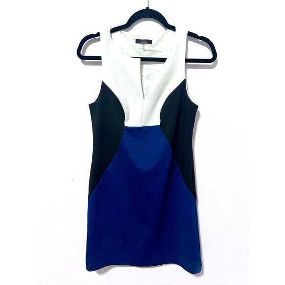 Trina Turk color block a line dress 2 - Picture 1 of 5
